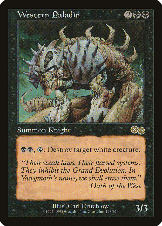 Western Paladin, Urza's Saga · 168/350