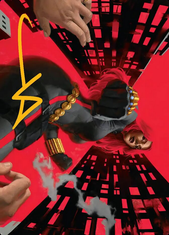 Black Widow, Deadly Hunter // Black Widow, Deadly Hunter, Marvel Super Heroes Art Series · 0042