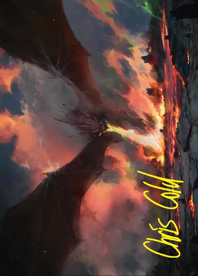 Smaug, the Great Calamity // Smaug, the Great Calamity, The Hobbit Art Series · 0017