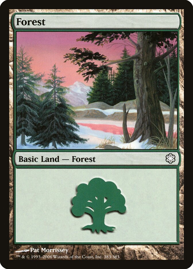 Forest, Coldsnap Theme Decks · 383