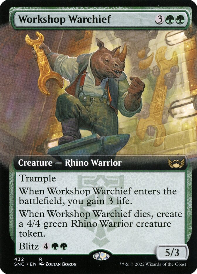 Workshop Warchief, Streets of New Capenna · 432