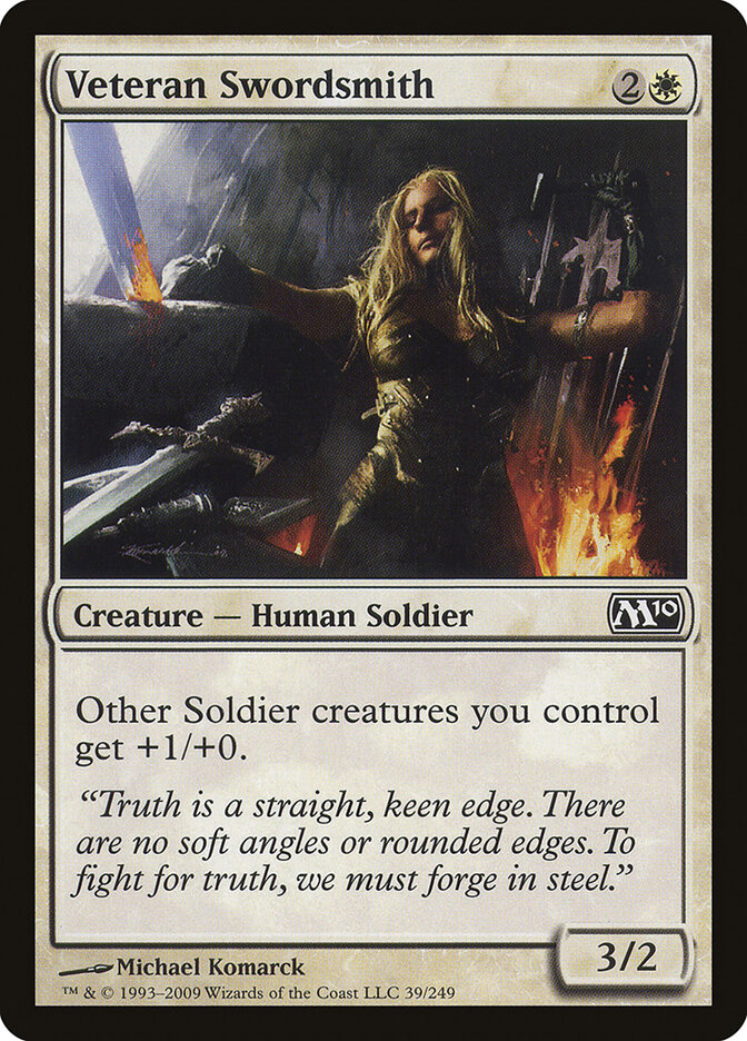 Veteran Swordsmith, Magic 2010 · 39/249