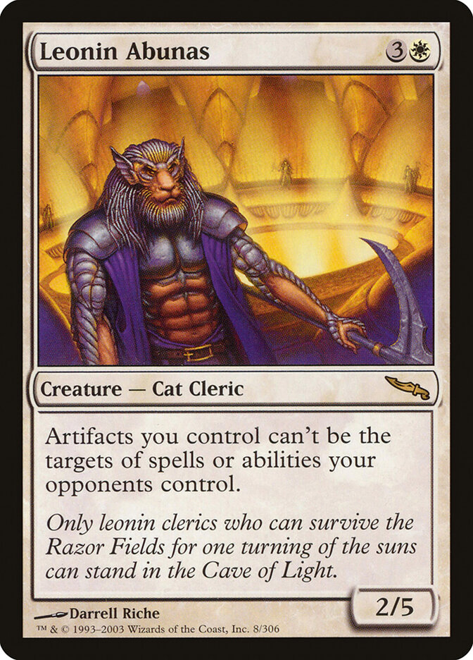 Leonin Abunas, Mirrodin · 8/306