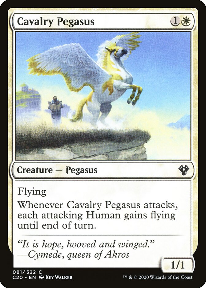 Cavalry Pegasus, Commander 2020 · 081/322