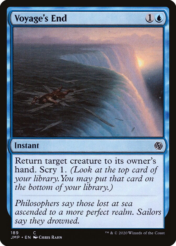 Voyage's End, Jumpstart · 189