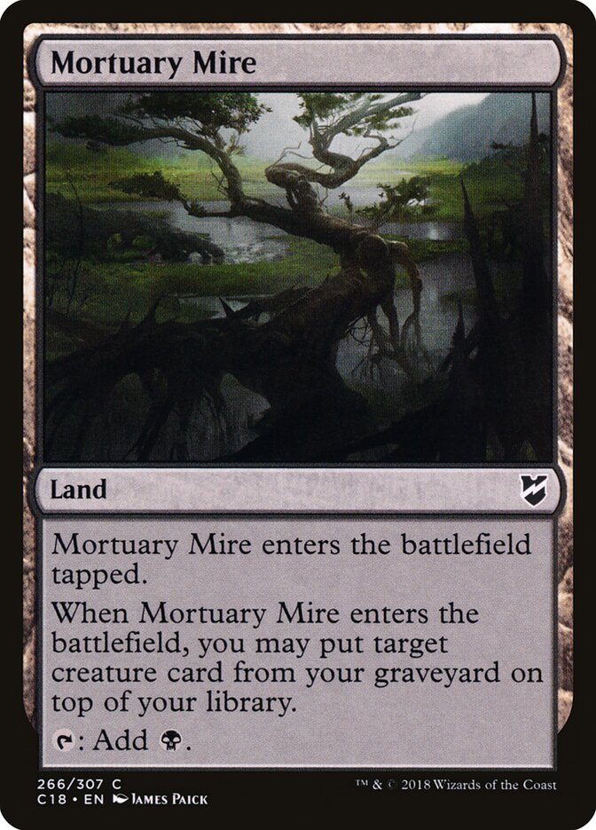Mortuary Mire, Commander 2018 · 266/307
