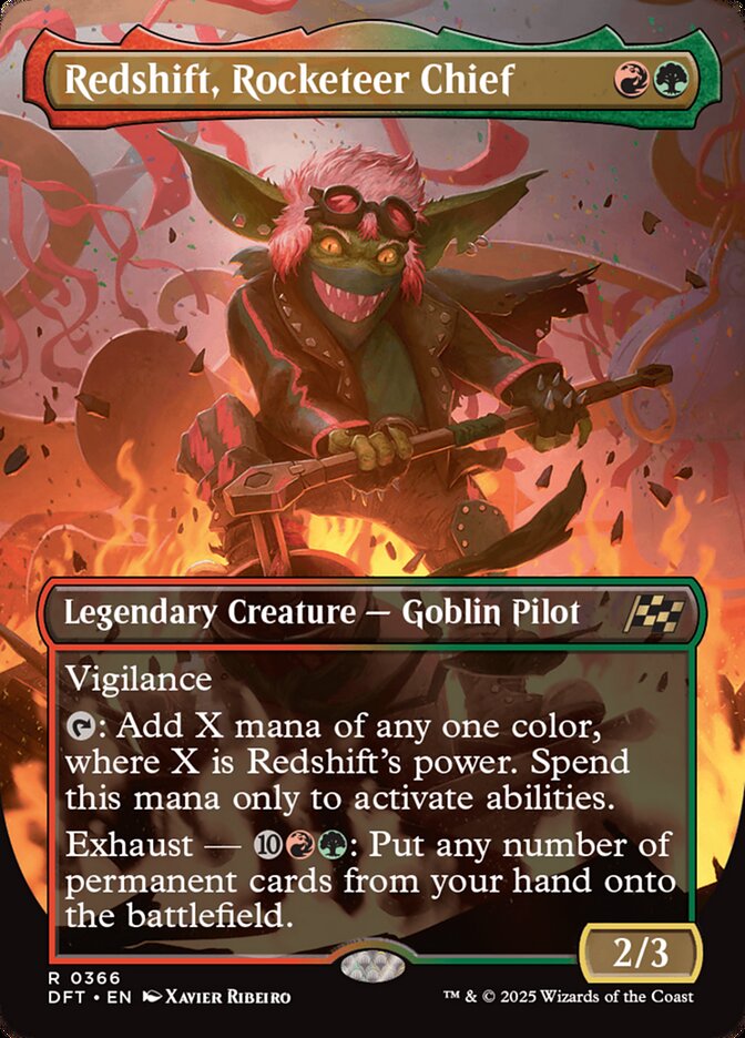 Redshift, Rocketeer Chief, Aetherdrift · 0366
