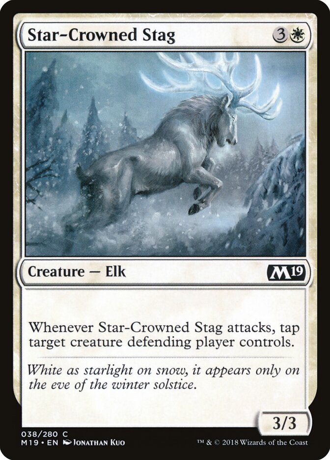 Star-Crowned Stag, Core Set 2019 · 038/280