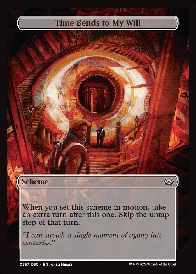 Time Bends to My Will, Duskmourn: House of Horror Commander · 0357