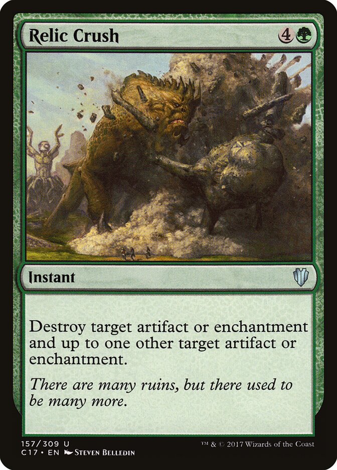 Relic Crush, Commander 2017 · 157/309
