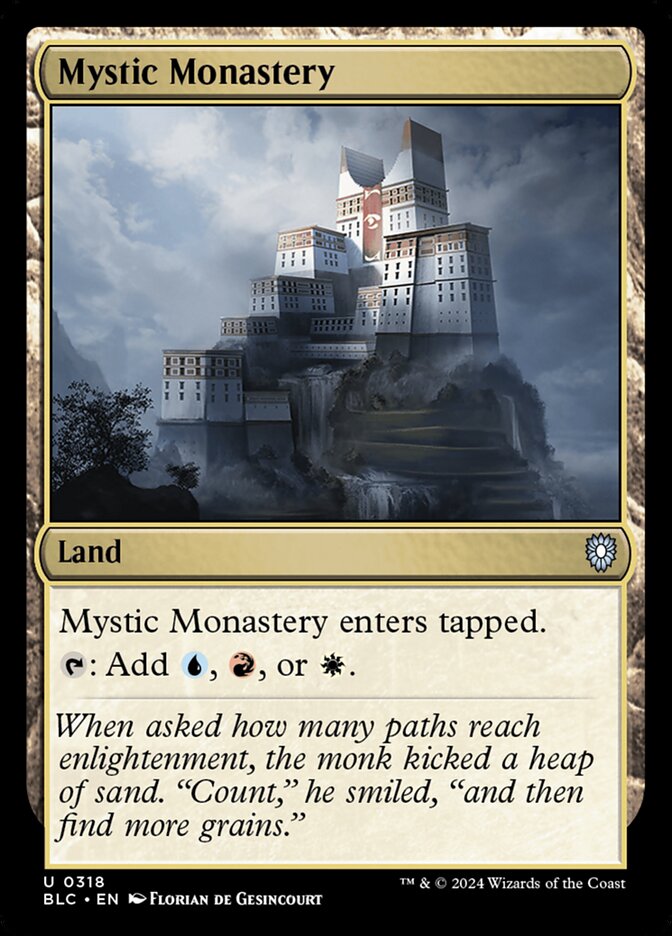 Mystic Monastery, Bloomburrow Commander · 0318