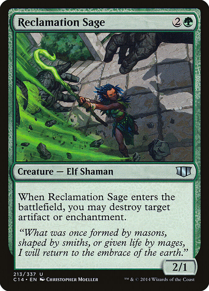 Reclamation Sage, Commander 2014 · 213/337