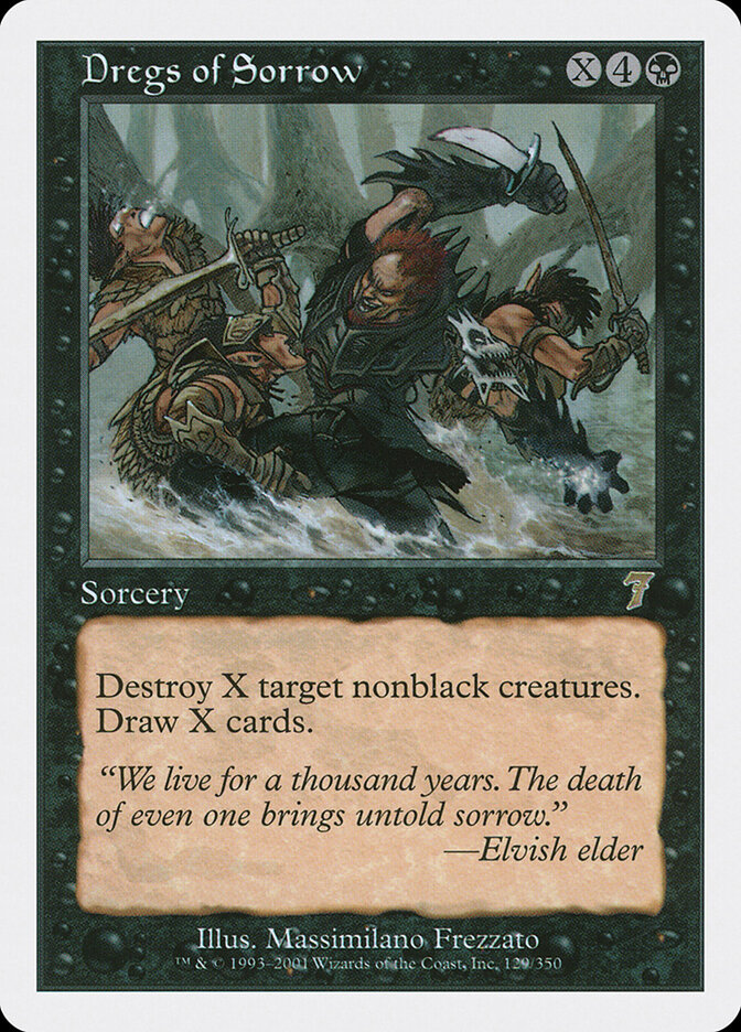 Dregs of Sorrow, Seventh Edition · 129/350