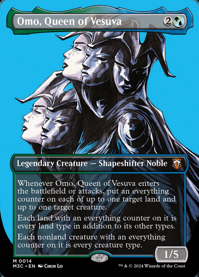 Omo, Queen of Vesuva, Modern Horizons 3 Commander · 0014