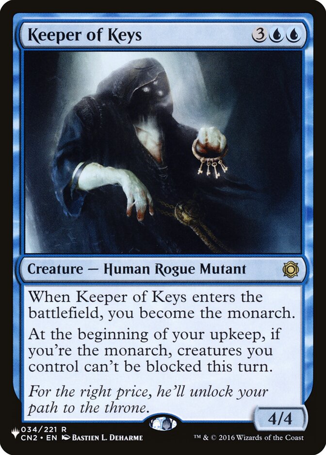 Keeper of Keys, The List · cn2-34