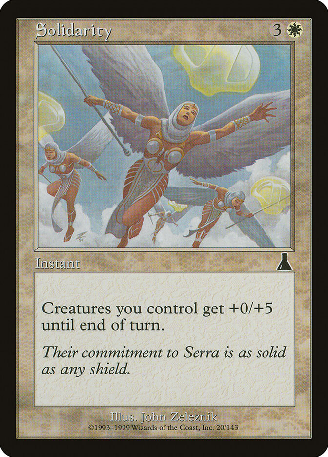 Solidarity, Urza's Destiny · 20/143