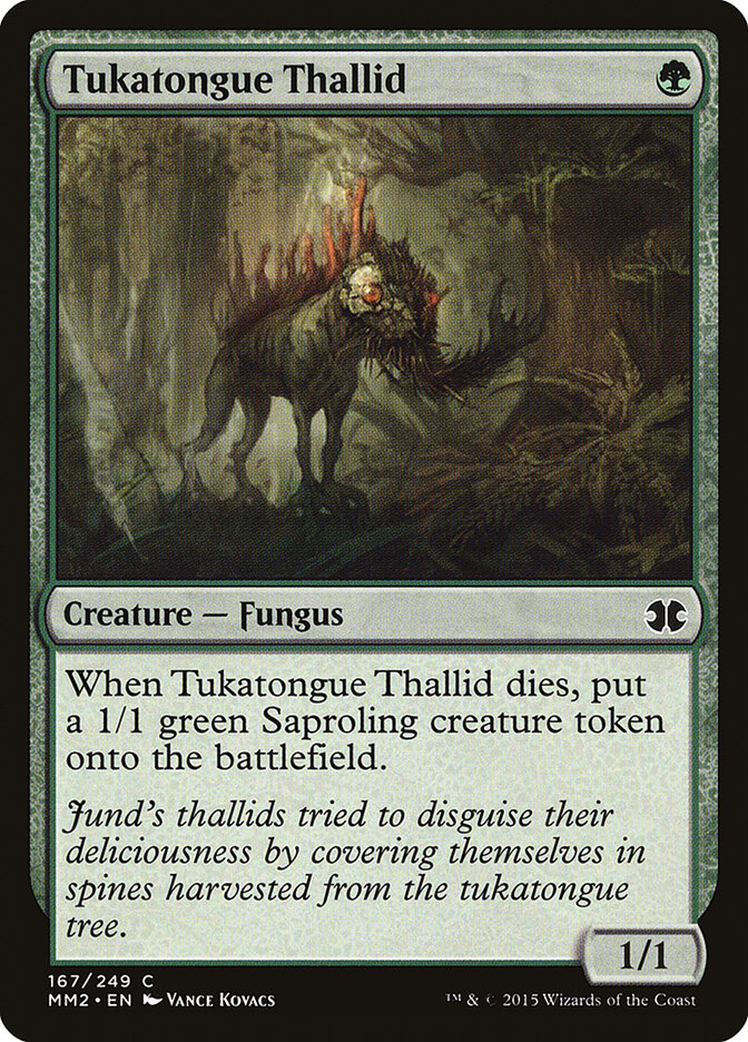 Tukatongue Thallid, Modern Masters 2015 · 167/249