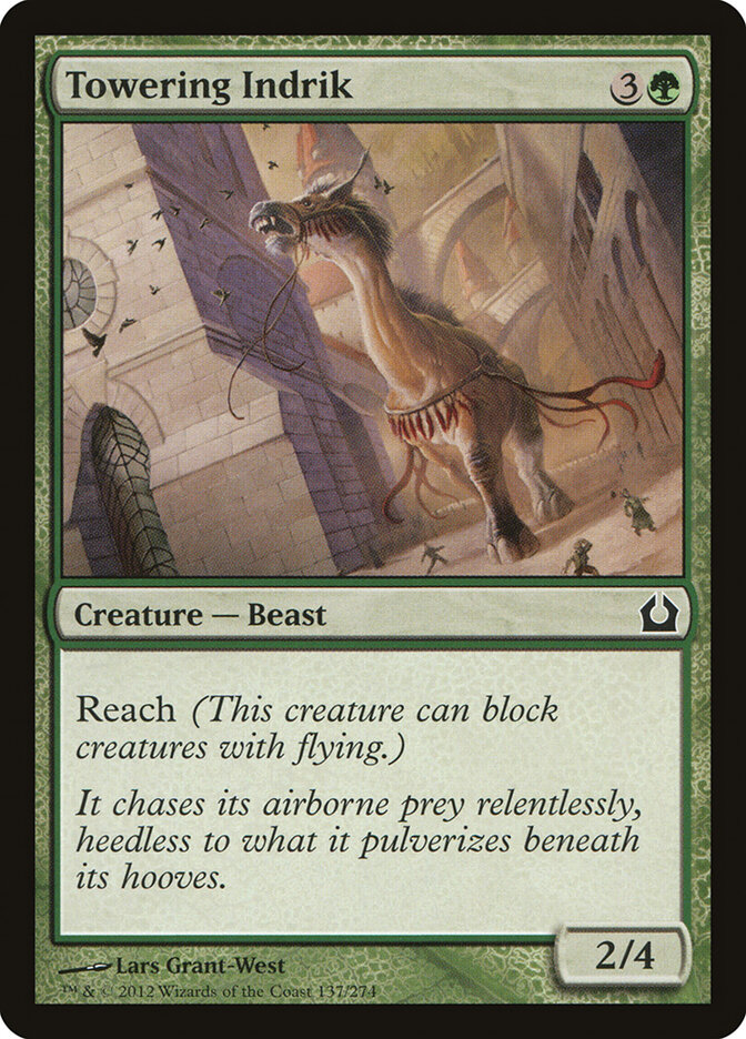 Towering Indrik, Return to Ravnica · 137/274