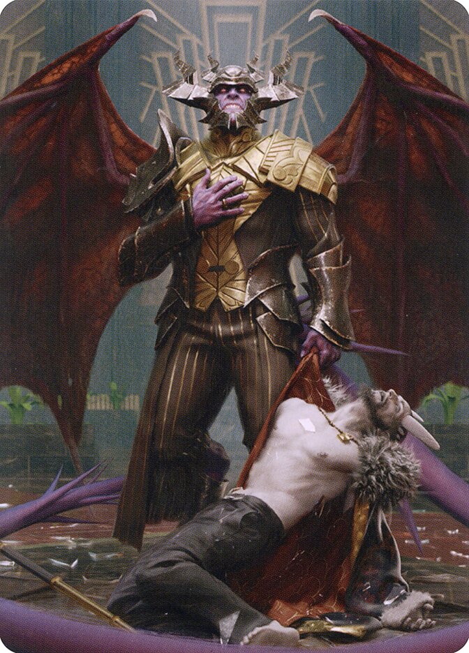 Ob Nixilis, the Adversary // Ob Nixilis, the Adversary, New Capenna Art Series · 031