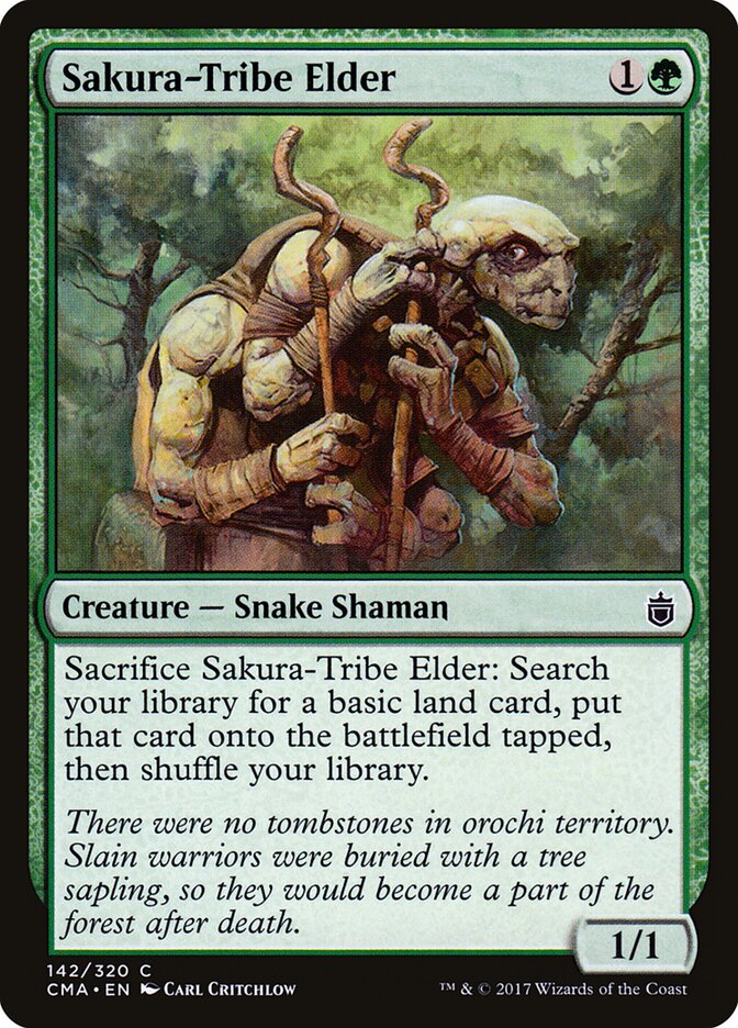 Sakura-Tribe Elder, Commander Anthology · 142/320