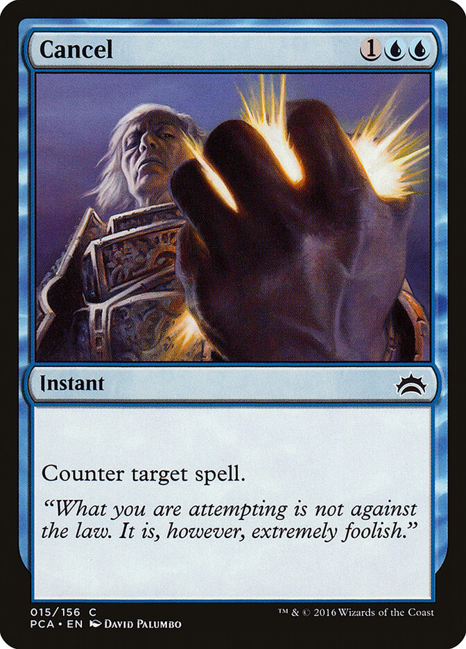 Cancel, Planechase Anthology · 015/156