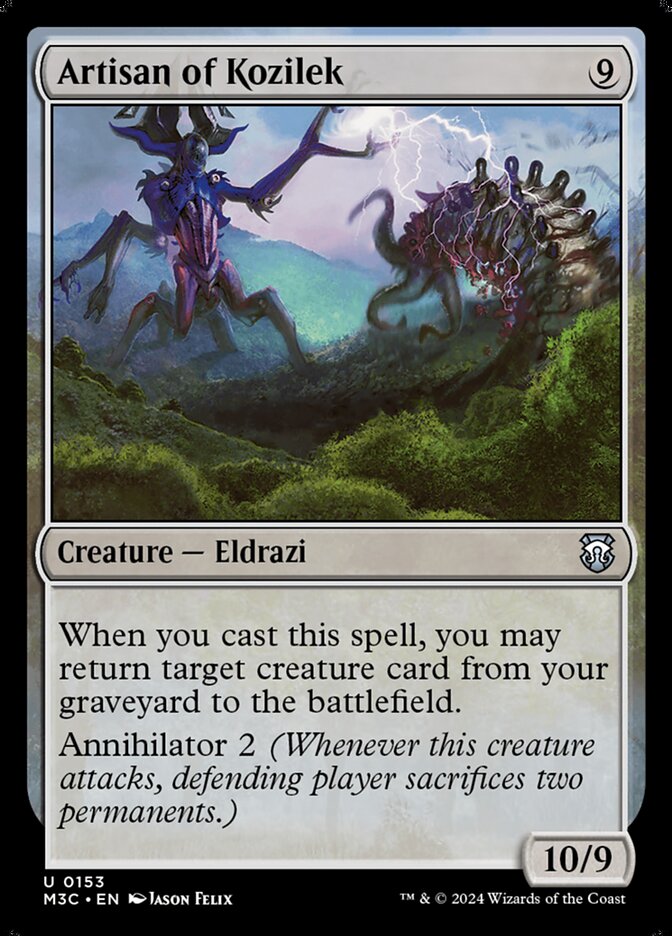 Artisan of Kozilek, Modern Horizons 3 Commander · 0153