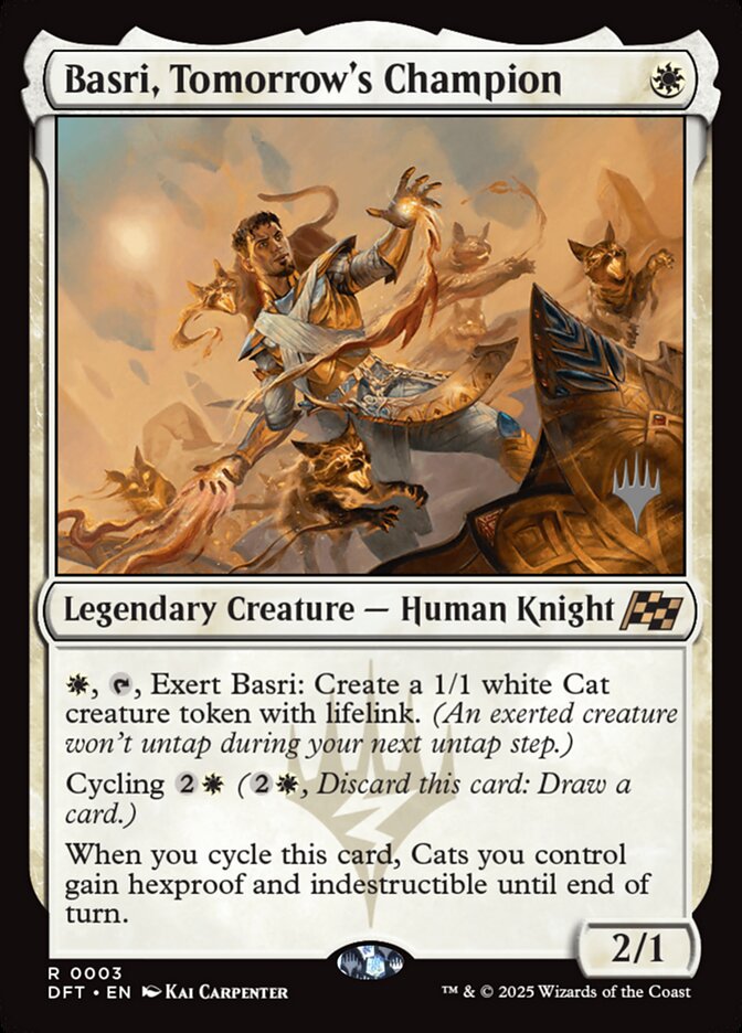 Basri, Tomorrow's Champion, Aetherdrift Promos · 0003