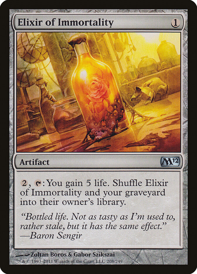 Elixir of Immortality, Magic 2012 · 208/249