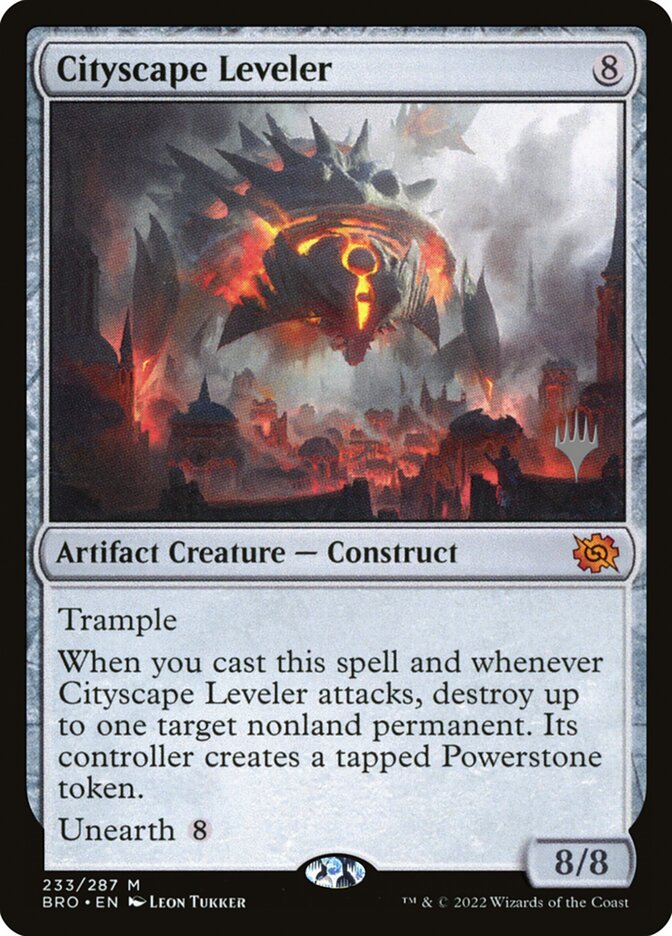 Cityscape Leveler, The Brothers' War Promos · 233/287