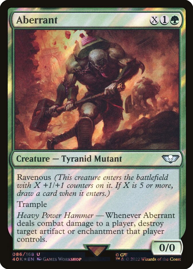 Aberrant, Warhammer 40,000 Commander · 86-star