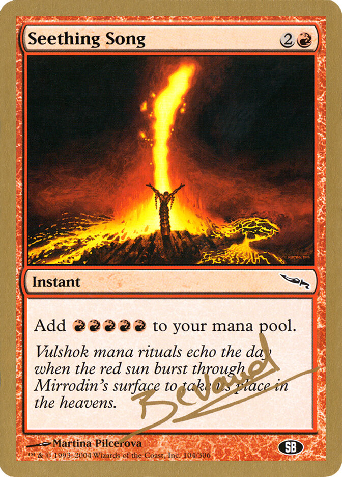 Seething Song, World Championship Decks 2004 · mb104sb
