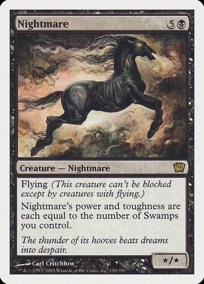Nightmare, Ninth Edition · 150/350