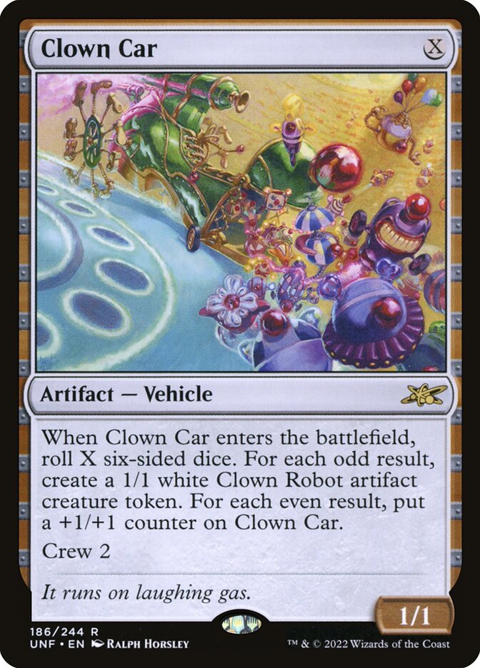 Clown Car, Unfinity · 186/244