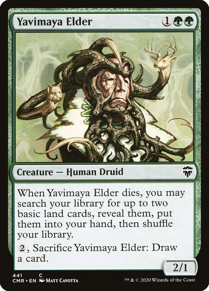 Yavimaya Elder, Commander Legends · 441