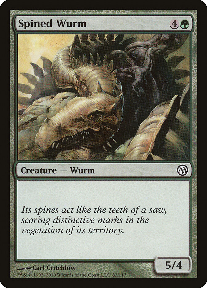 Spined Wurm, Duels of the Planeswalkers · 83/113