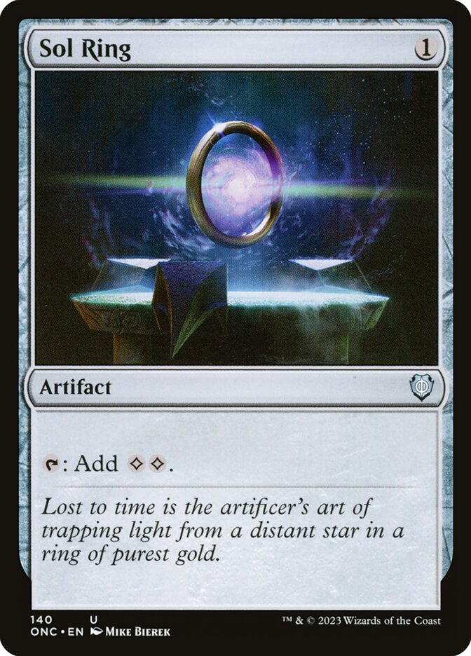 Sol Ring, Phyrexia: All Will Be One Commander · 140
