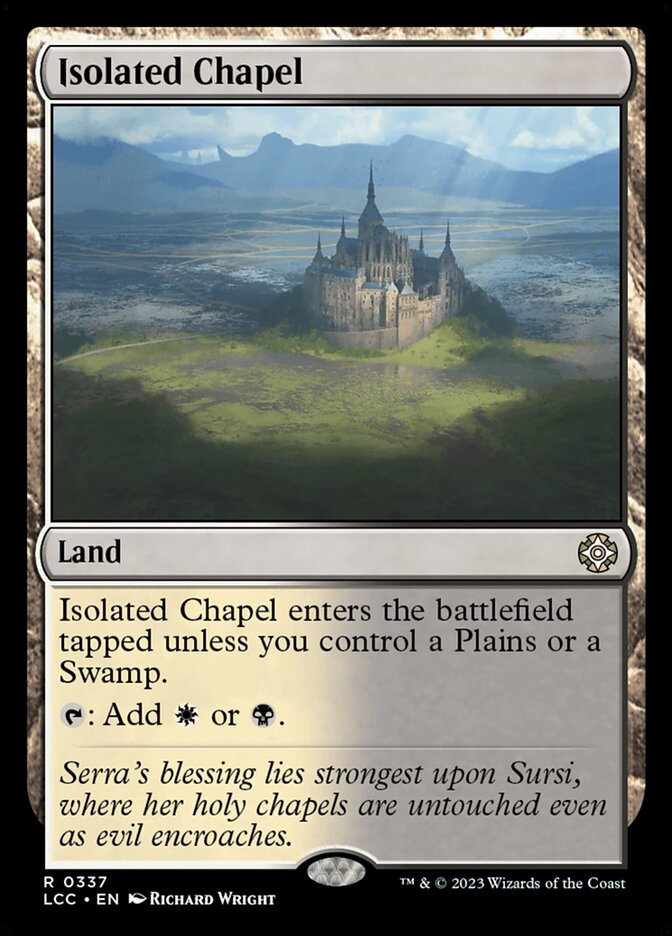 Isolated Chapel, The Lost Caverns of Ixalan Commander · 0337