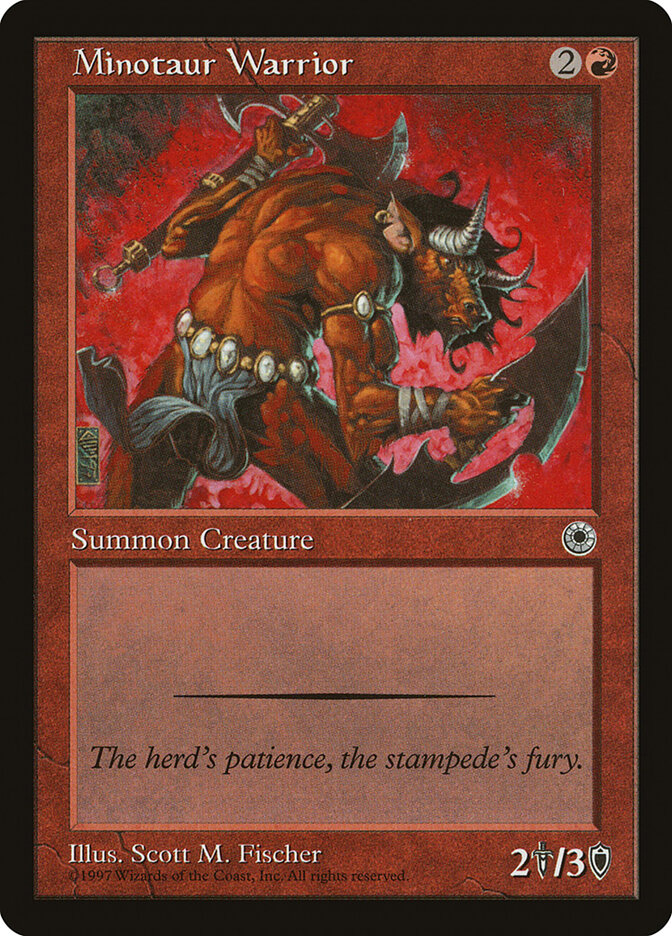 Minotaur Warrior, Portal · 140