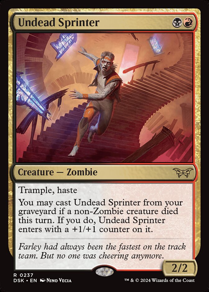Undead Sprinter, Duskmourn: House of Horror · 0237