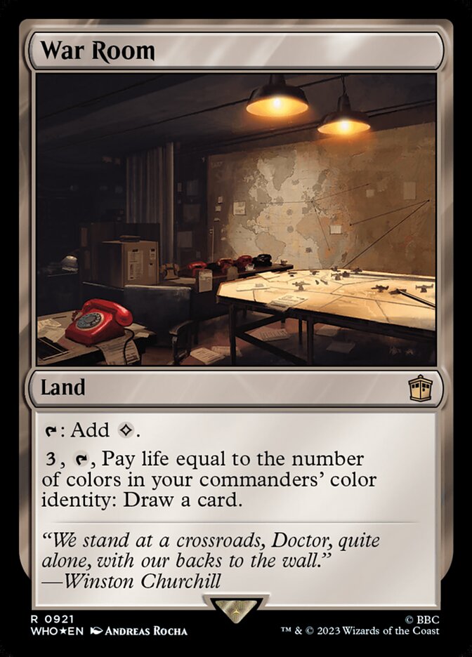 War Room, Doctor Who · 0921