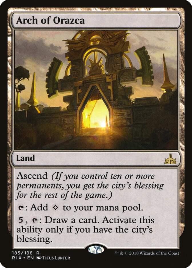 Arch of Orazca, Rivals of Ixalan · 185/196