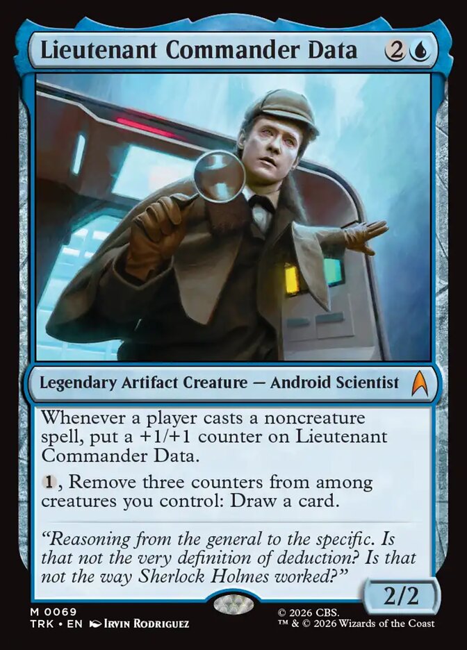 Lieutenant Commander Data, Star Trek · 0069