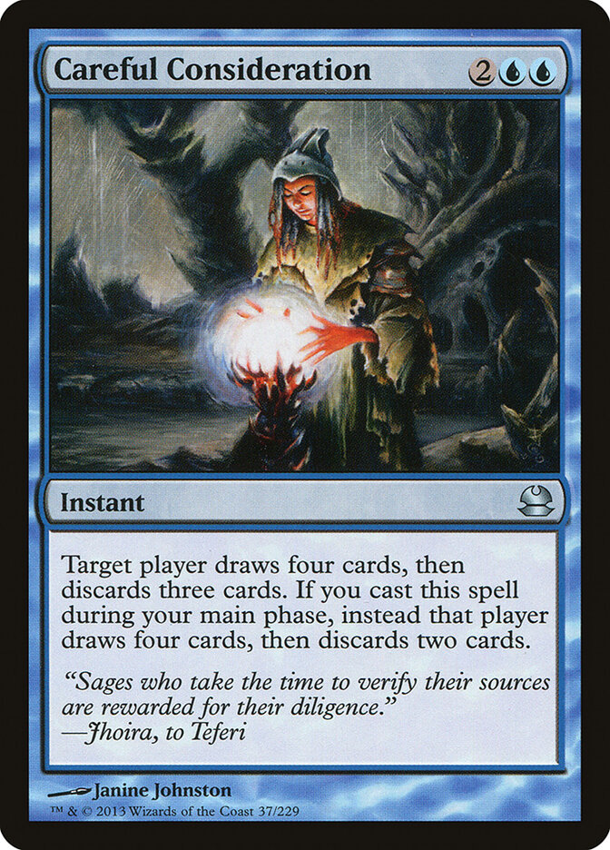 Careful Consideration, Modern Masters · 37/229