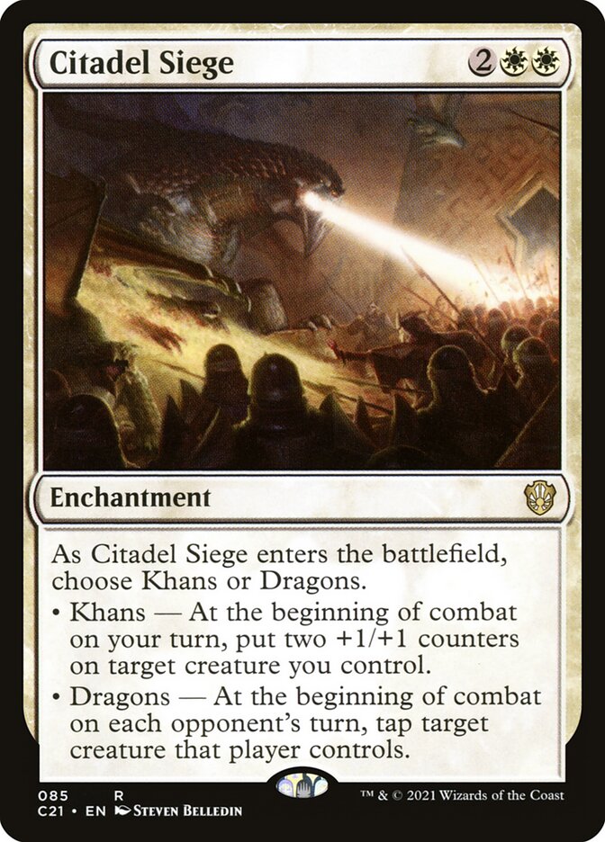 Citadel Siege, Commander 2021 · 085