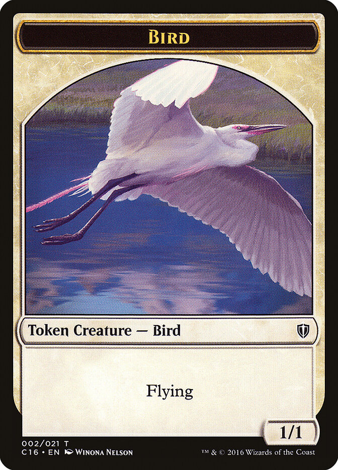 Bird, Commander 2016 Tokens · 002