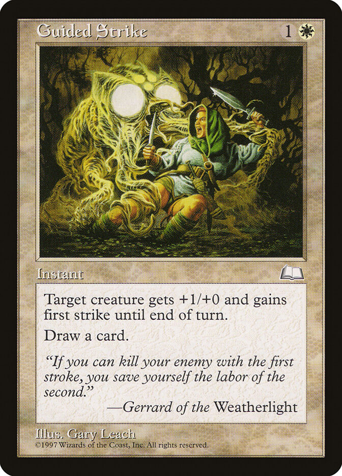 Guided Strike, Weatherlight · 16