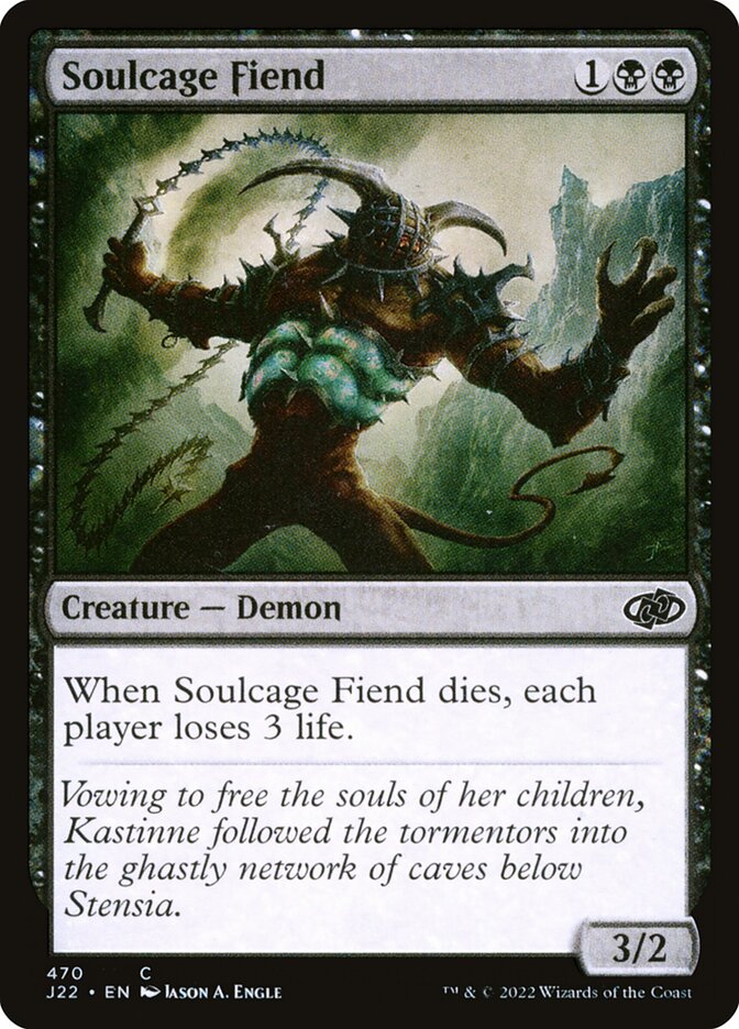 Soulcage Fiend, Jumpstart 2022 · 470