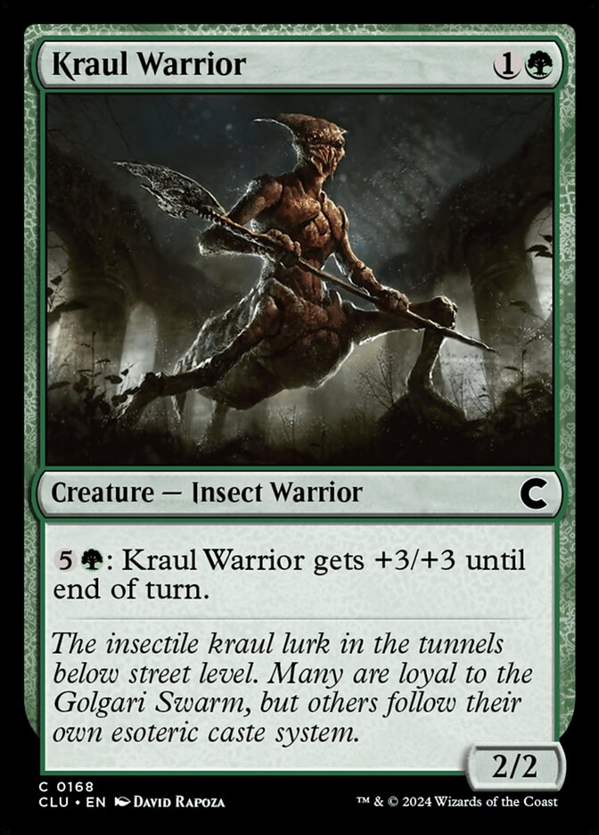 Kraul Warrior, Ravnica: Clue Edition · 0168