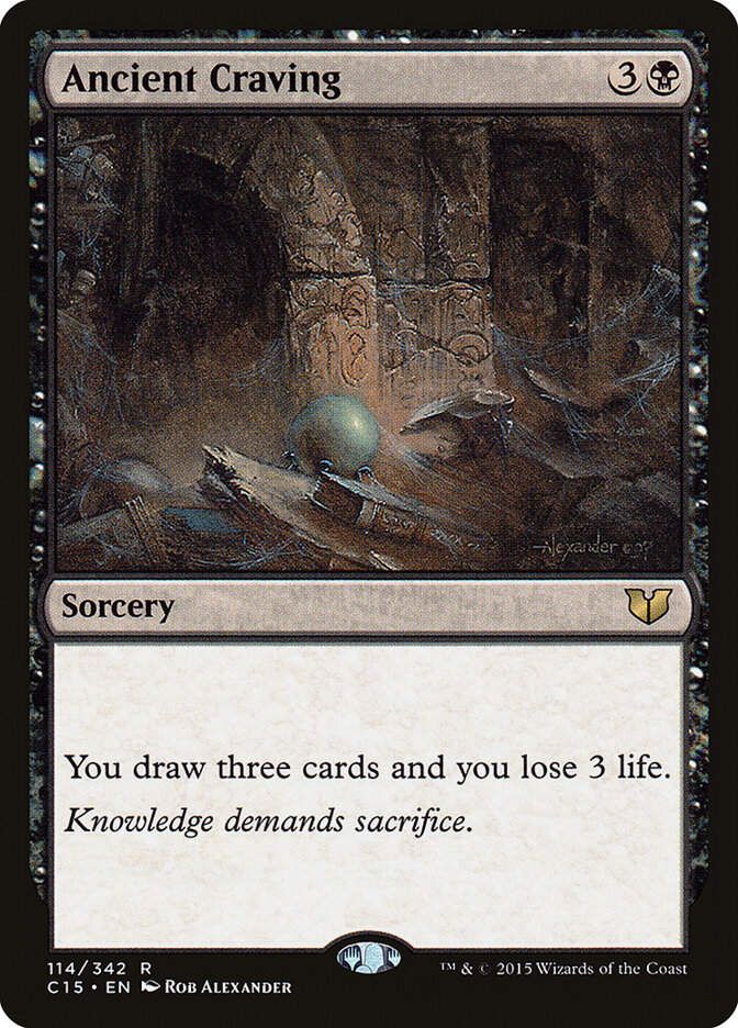 Ancient Craving, Commander 2015 · 114/342