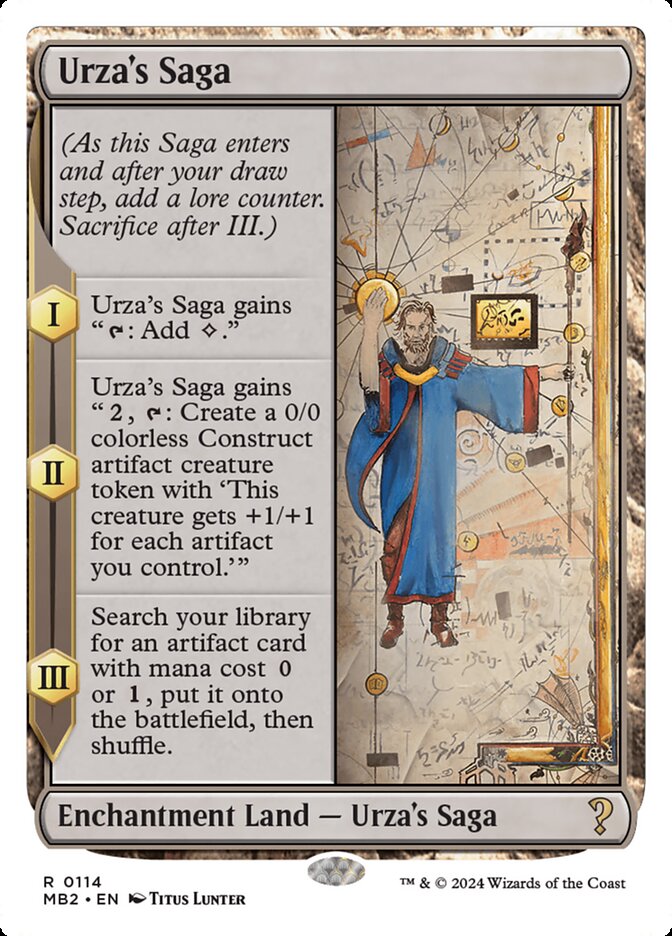 Urza's Saga, Mystery Booster 2 · 0114